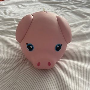 Wiggy Piggy bank pink